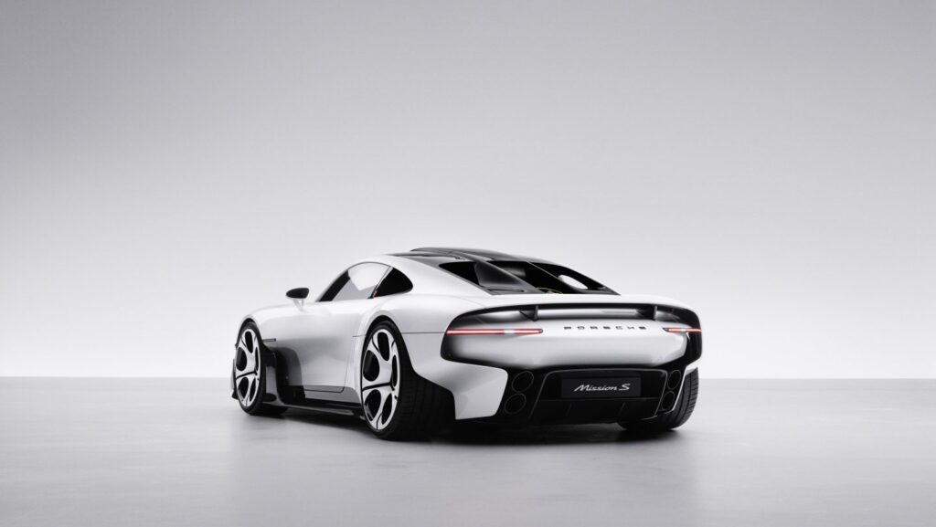 Porsche Mission S: el manifiesto estético y técnico que redefine el futuro de la marca porsche mission s 2